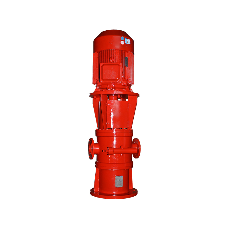 Bomba vertical de doble tornillo